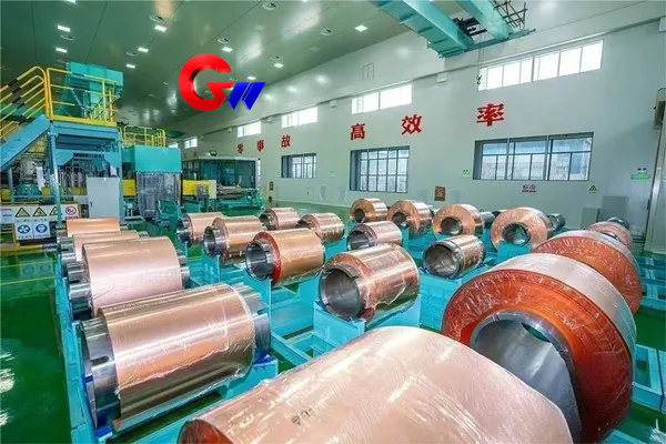 用于固定1噸銅箔卷的卷軸